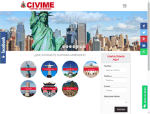 Tablet Screenshot of civime.com.pe